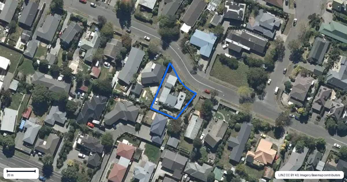 Property context map for 19 Kent Lodge Avenue, Avonhead, Christchurch