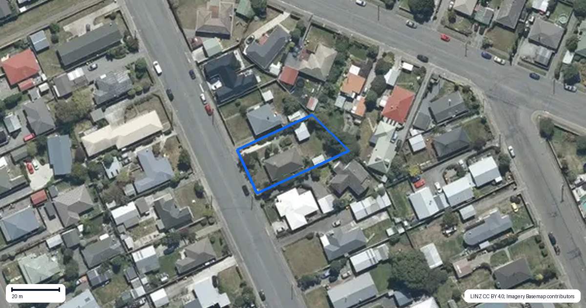 Property context map for 24 Mortlake Street, Islington, Christchurch