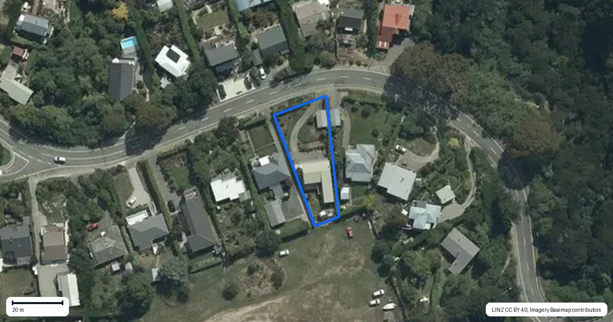 Property context map for 70 Marine Drive, Diamond Harbour