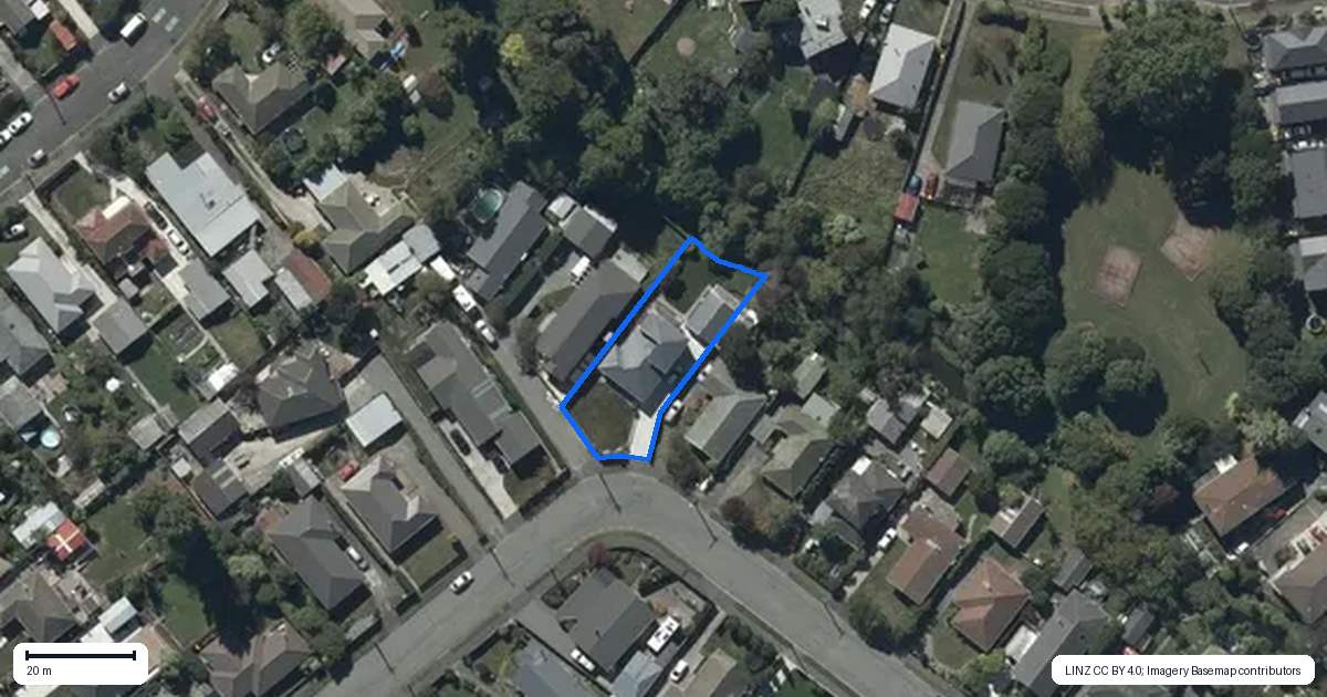 Property context map for 76 Greenpark Street, Hoon Hay, Christchurch