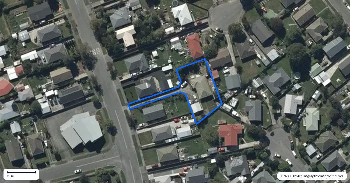 Property context map for 29 Rowley Avenue, Hoon Hay, Christchurch