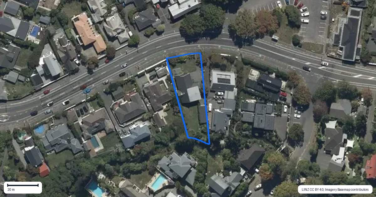 Property context map for 55 Kotare Street, Fendalton, Christchurch