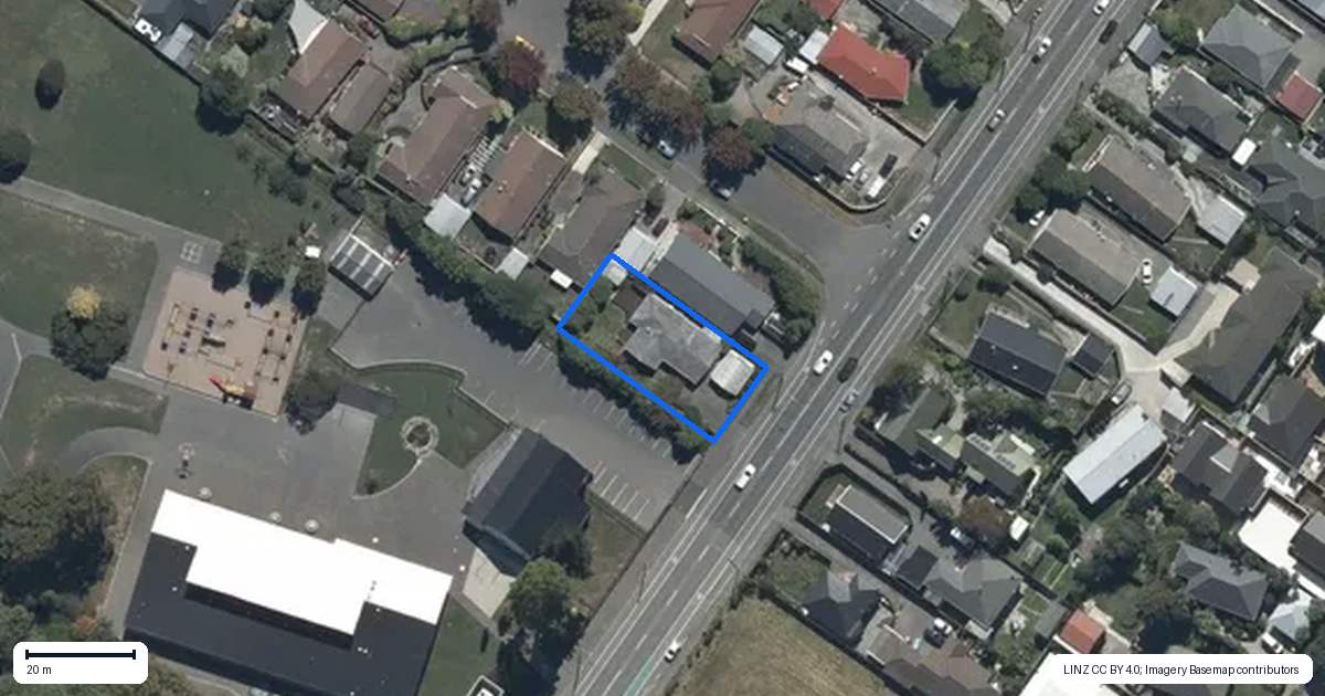 Property context map for 471 Greers Road, Bishopdale, Christchurch