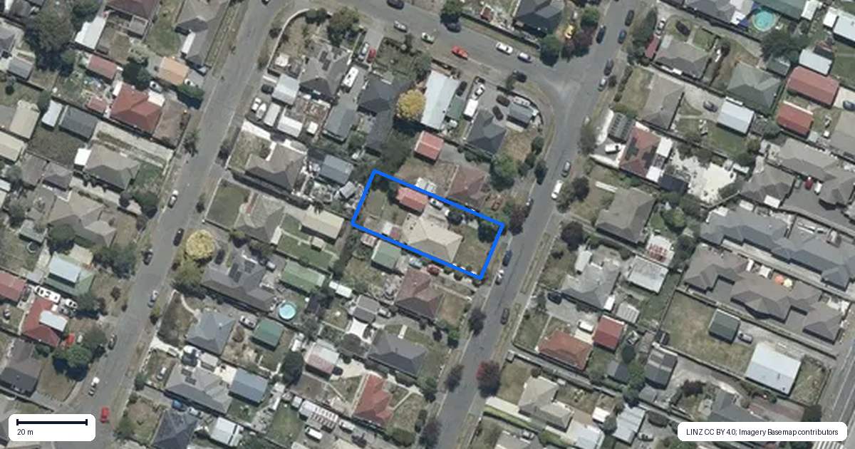 Property context map for 19 Tinokore Street, Hei Hei, Christchurch