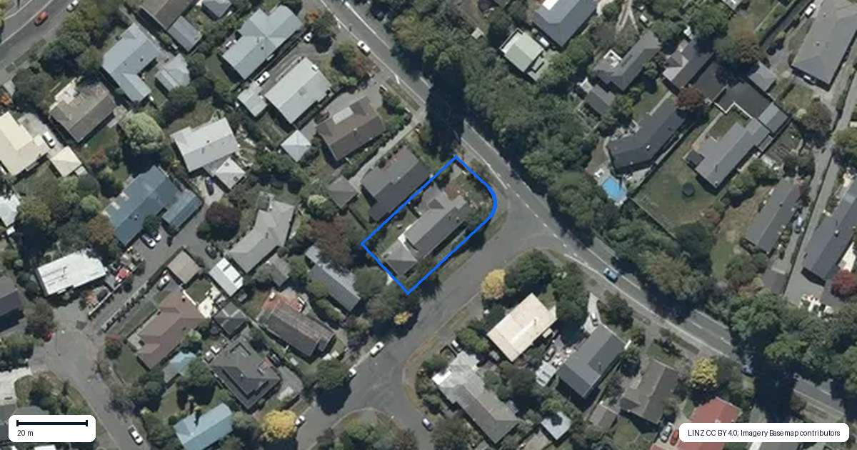 Property context map for 281 Waimairi Road, Ilam, Christchurch