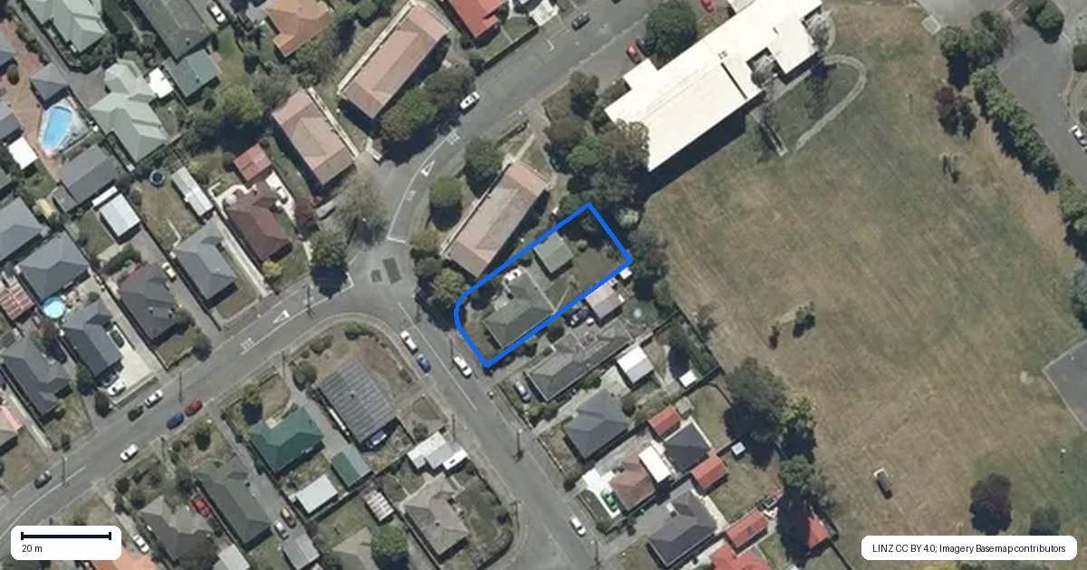 Property context map for 24 Greenhurst Street, Sockburn, Christchurch