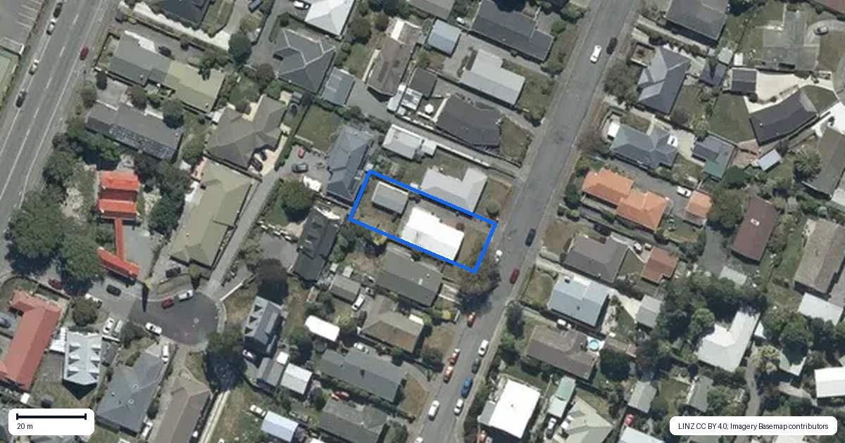 Property context map for 39 Cheyenne Street, Sockburn, Christchurch