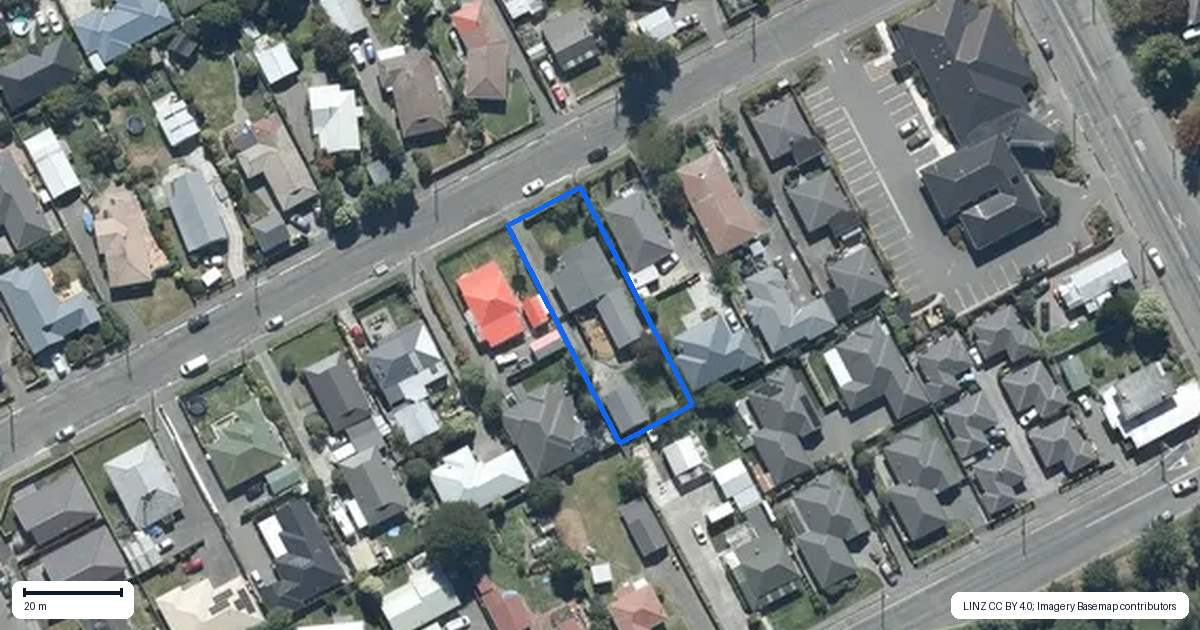 Property context map for 9 Mahoe Street, Templeton, Christchurch