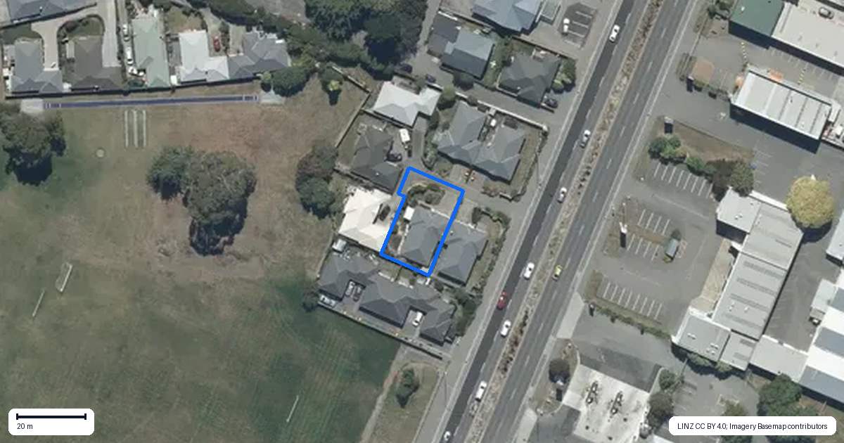 Property context map for 77A Carmen Road, Hei Hei, Christchurch
