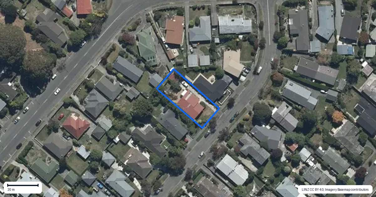 Property context map for 21 Oakfield Street, Burnside, Christchurch