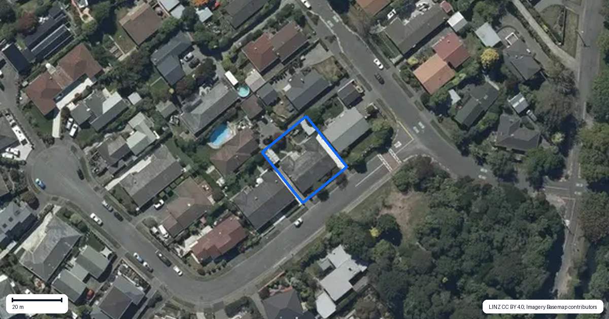 Property context map for 2/4 Molesworth Place, Somerfield, Christchurch