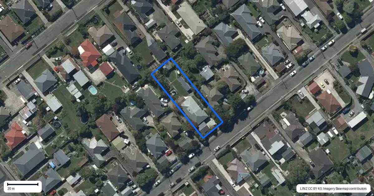 Property context map for 34 Dalkeith Street, Hoon Hay, Christchurch