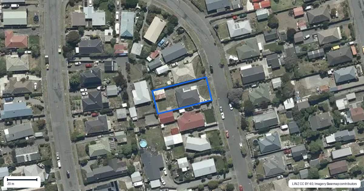 Property context map for 27 Monowai Crescent, North New Brighton, Christchurch