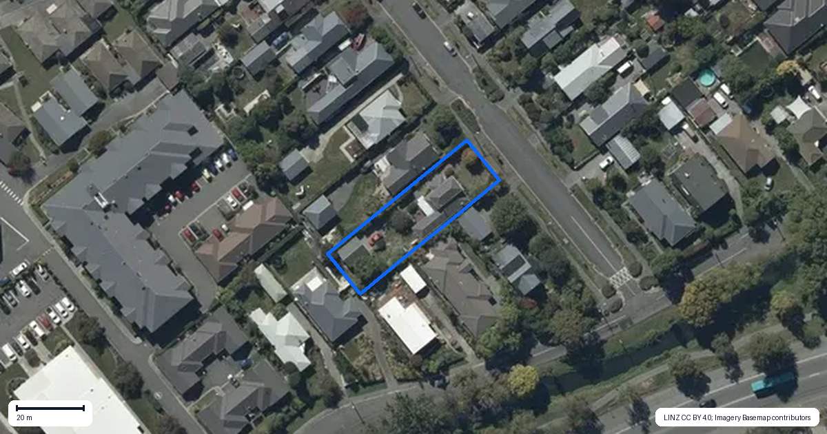 Property context map for 9 Cashmere View Street, Somerfield, Christchurch
