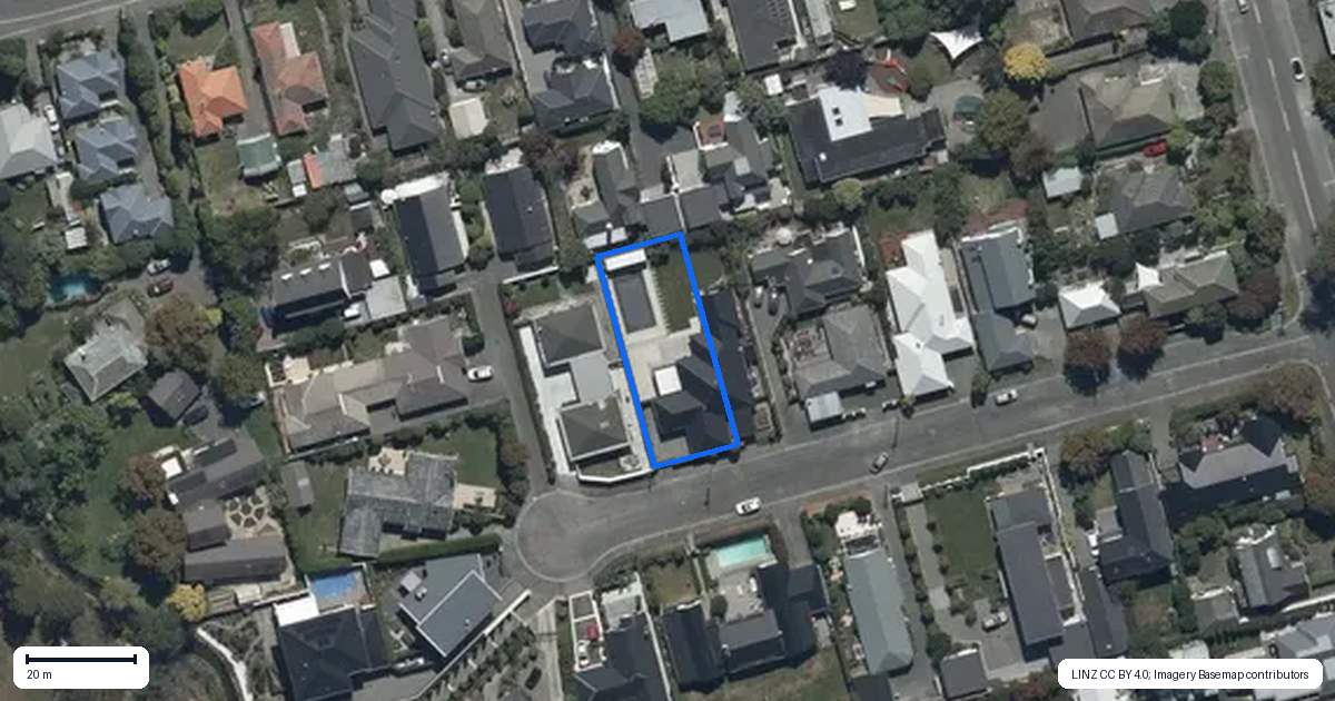 Property context map for 10 Penhelig Place, Burnside, Christchurch