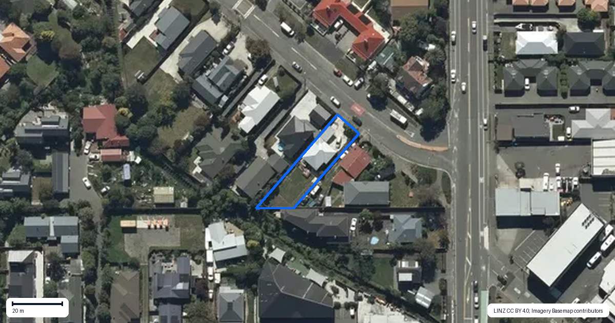 Property context map for 140 Aylesford Street, Mairehau, Christchurch