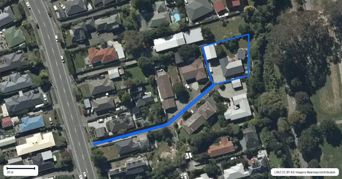 Property context map for 217C Hoon Hay Road, Hoon Hay, Christchurch