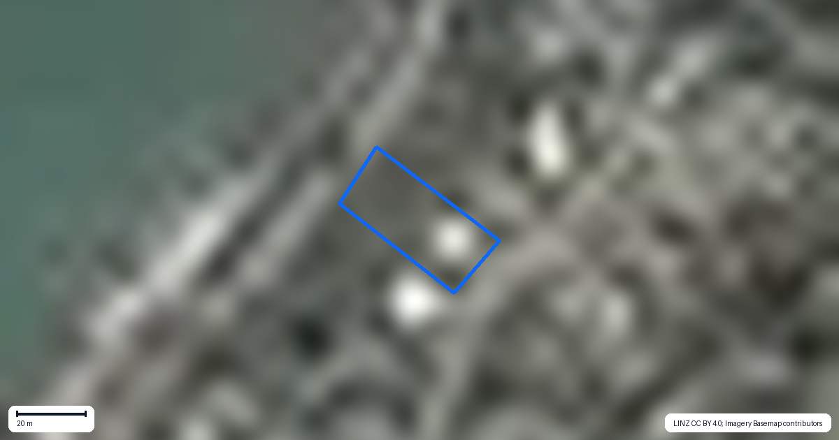 Property context map for 12 Bayview Crescent, Duvauchelle