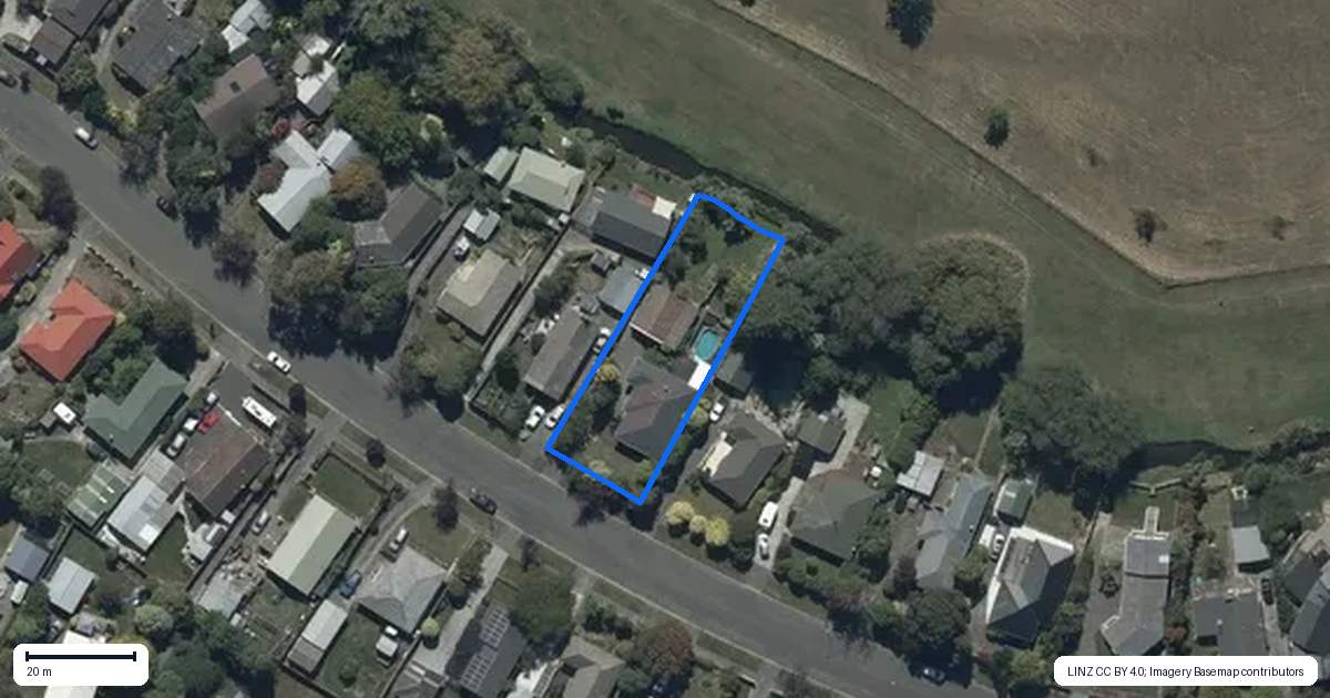 Property context map for 46 Warren Crescent, Hillmorton, Christchurch