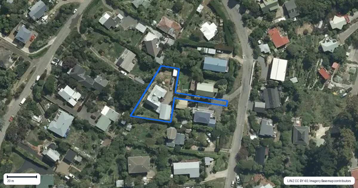 Property context map for 61A Waipapa Avenue, Diamond Harbour