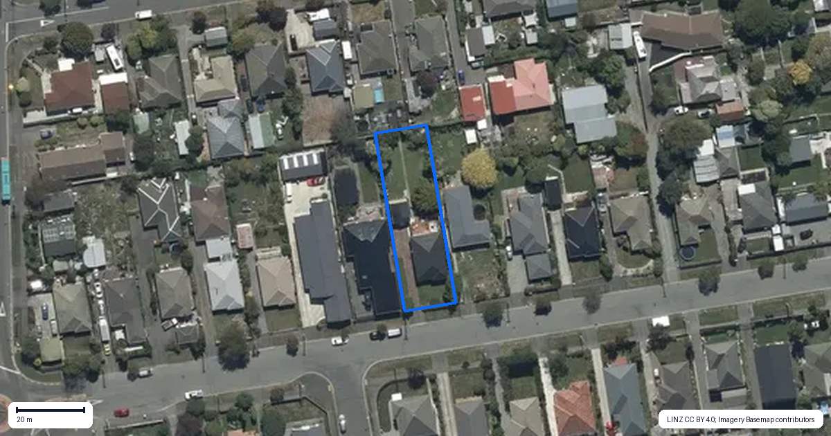 Property context map for 59 McBratneys Road, Dallington, Christchurch