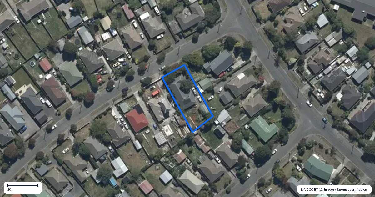 Property context map for 46 Appleby Crescent, Burnside, Christchurch