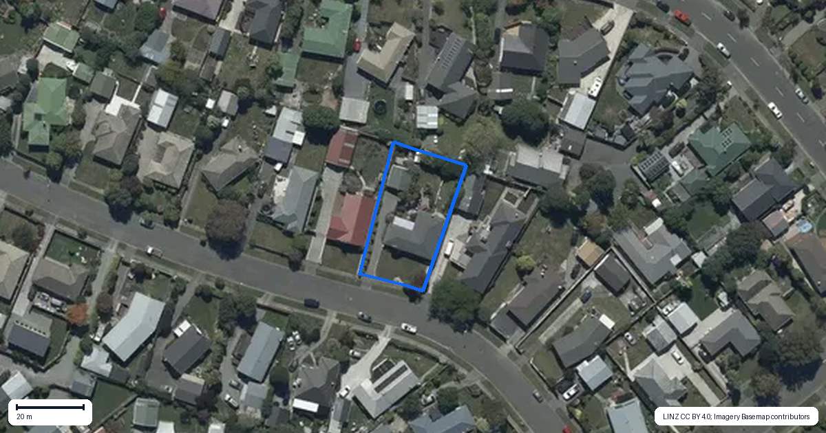 Property context map for 10 Charles Upham Avenue, Hillmorton, Christchurch