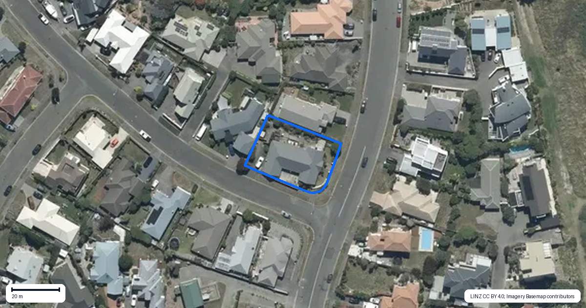 Property context map for 71 Aston Drive, Waimairi Beach, Christchurch