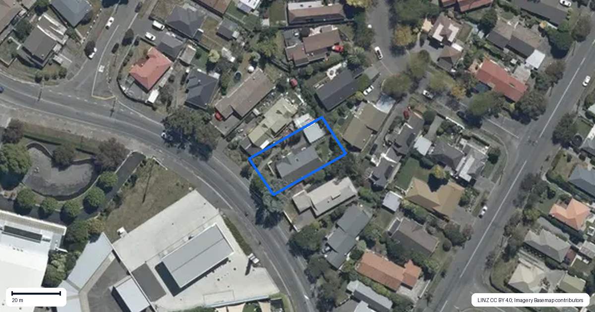Property context map for 456 Wairakei Road, Burnside, Christchurch