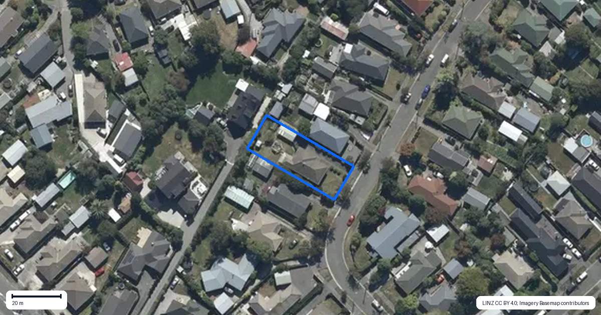 Property context map for 51 Liverton Crescent, Bishopdale, Christchurch