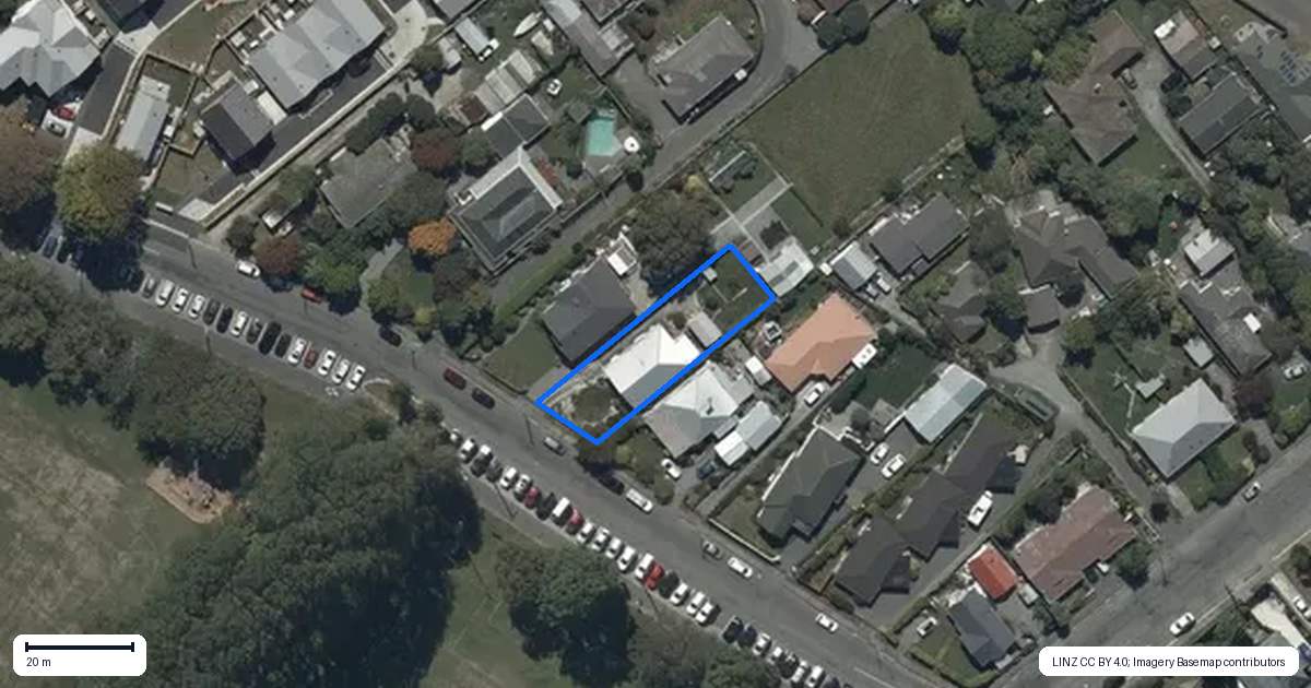 Property context map for 62 Domain Terrace, Spreydon, Christchurch