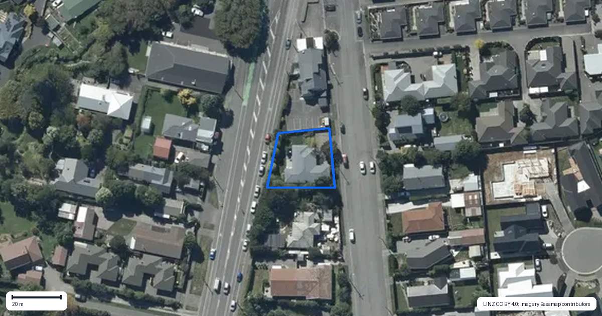Property context map for 4 Kennedys Bush Road, Halswell, Christchurch