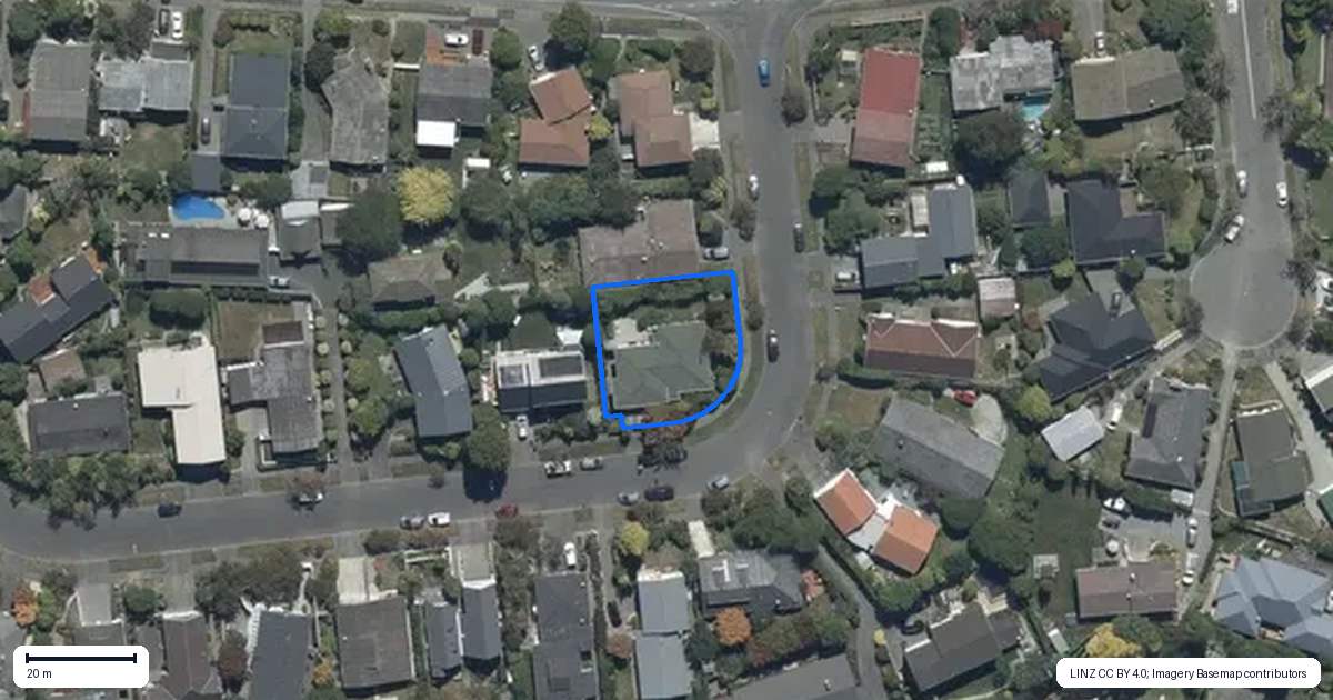 Property context map for 10 Highfield Place, Avonhead, Christchurch