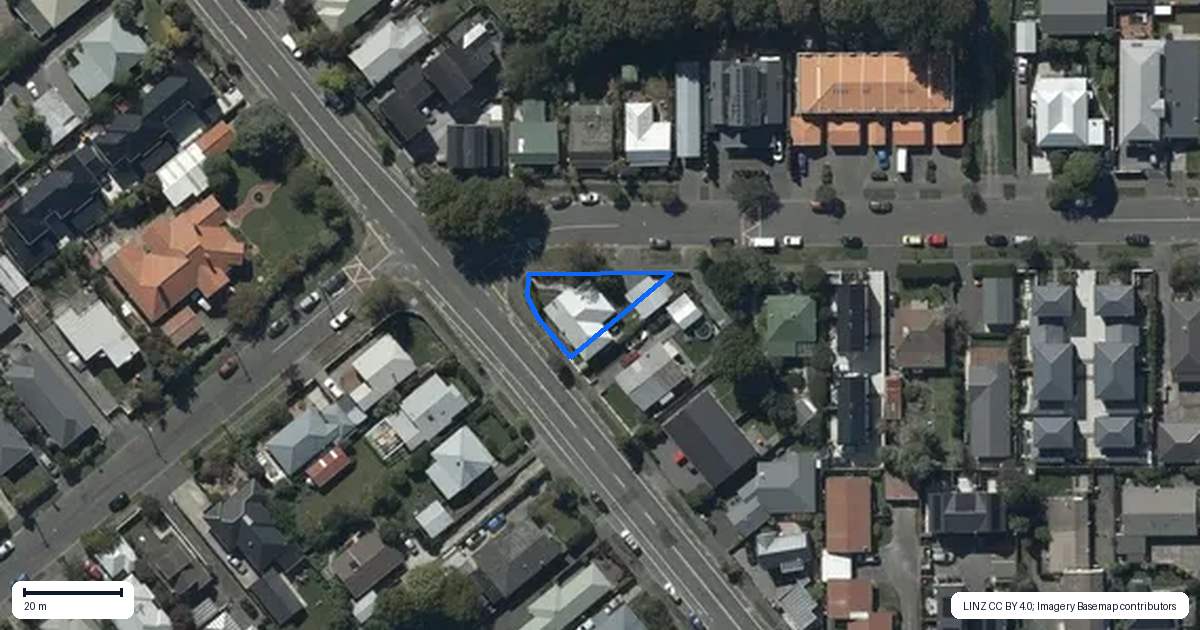 Property context map for 2 Devon Street, Sydenham, Christchurch