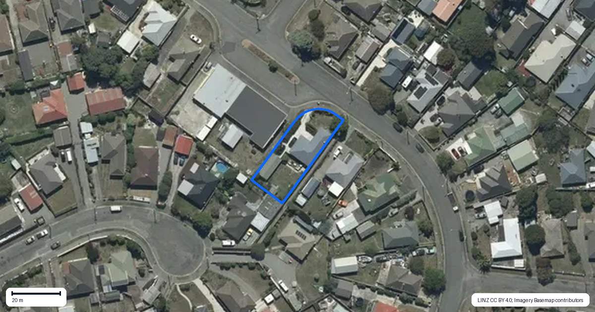 Property context map for 49 Vancouver Crescent, Wainoni, Christchurch