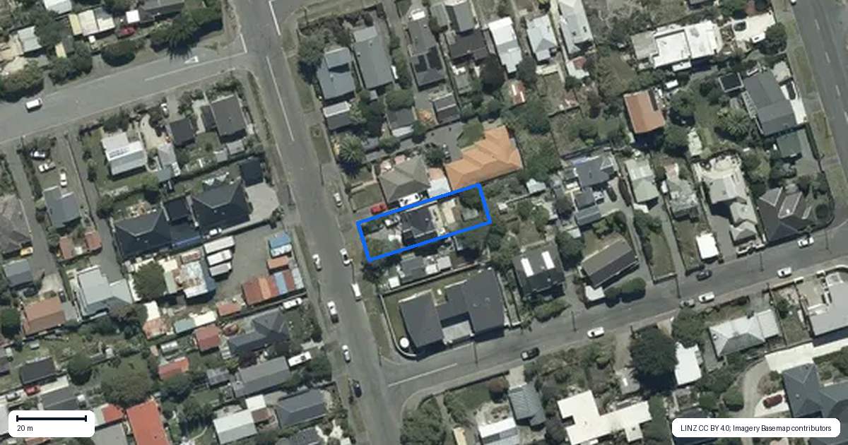 Property context map for 67 Pine Avenue, New Brighton, Christchurch