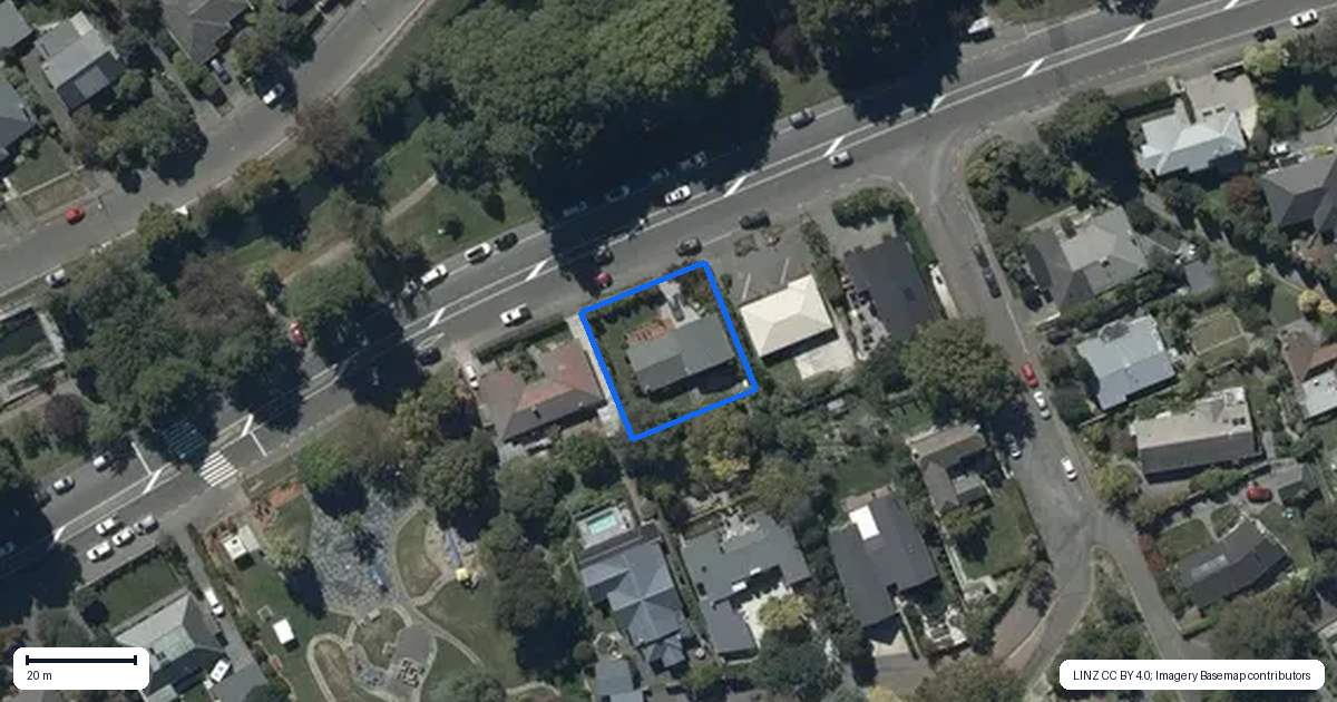 Property context map for 69 Cashmere Road, Cashmere, Christchurch