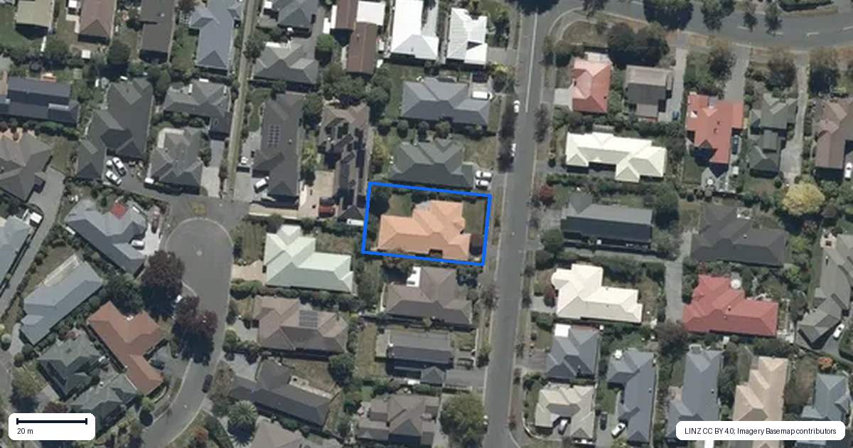 Property context map for 51 Berkshire Drive, Avonhead, Christchurch