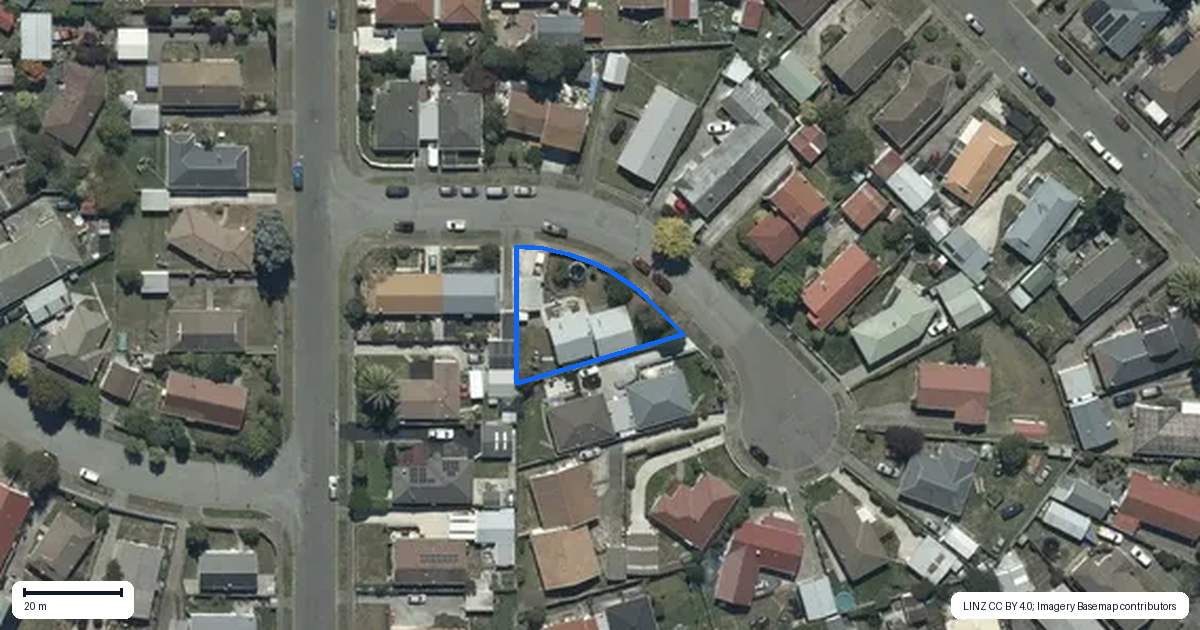 Property context map for 4 Takapu Place, Bromley, Christchurch