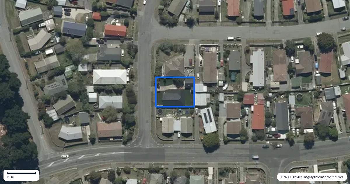 Property context map for 4 Kuaka Crescent, Bromley, Christchurch
