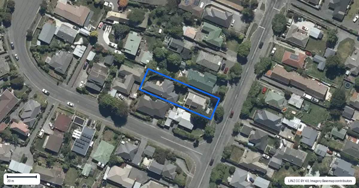 Property context map for 65A Cutts Road, Russley, Christchurch