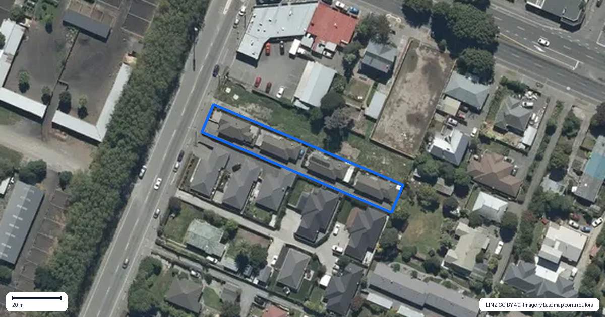 Property context map for 212A Racecourse Road, Sockburn, Christchurch