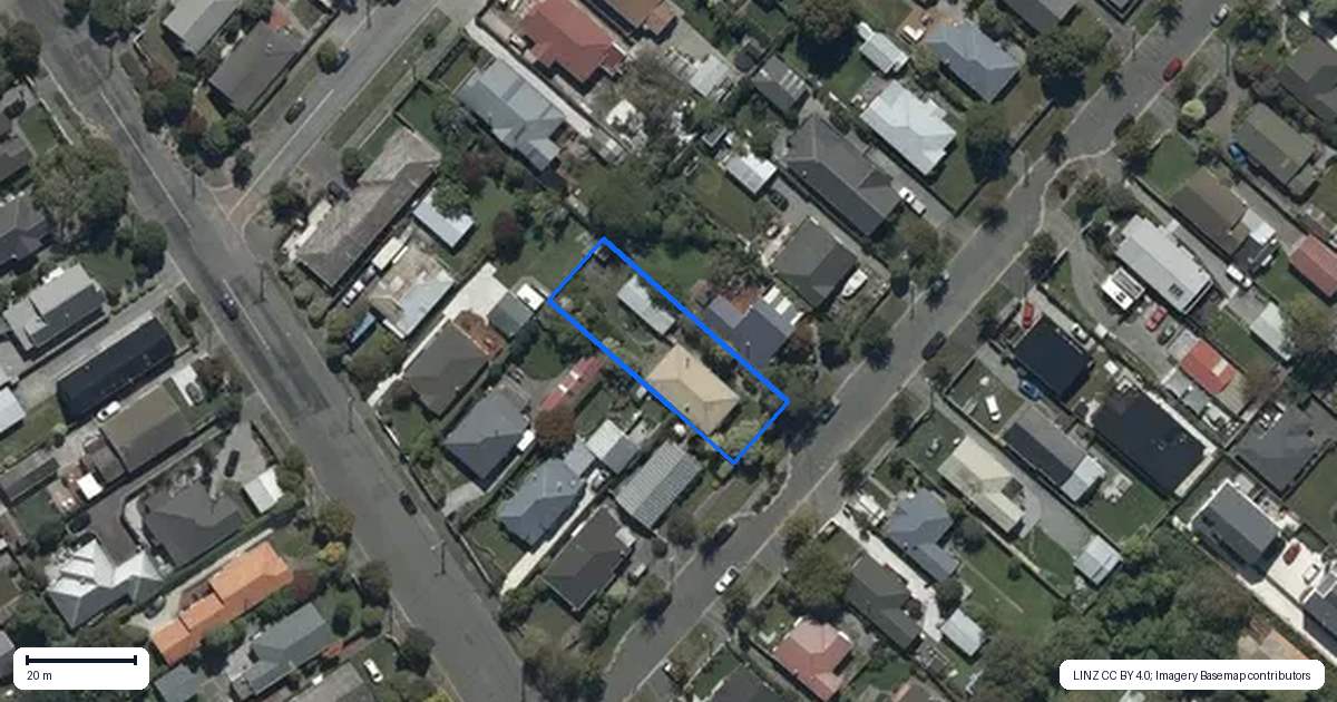 Property context map for 11 Carrick Street, Mairehau, Christchurch