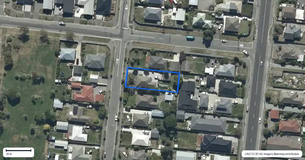 Property context map for 50 Willryan Avenue, New Brighton, Christchurch