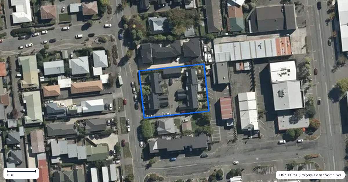 Property context map for 3/62 Picton Avenue, Riccarton, Christchurch
