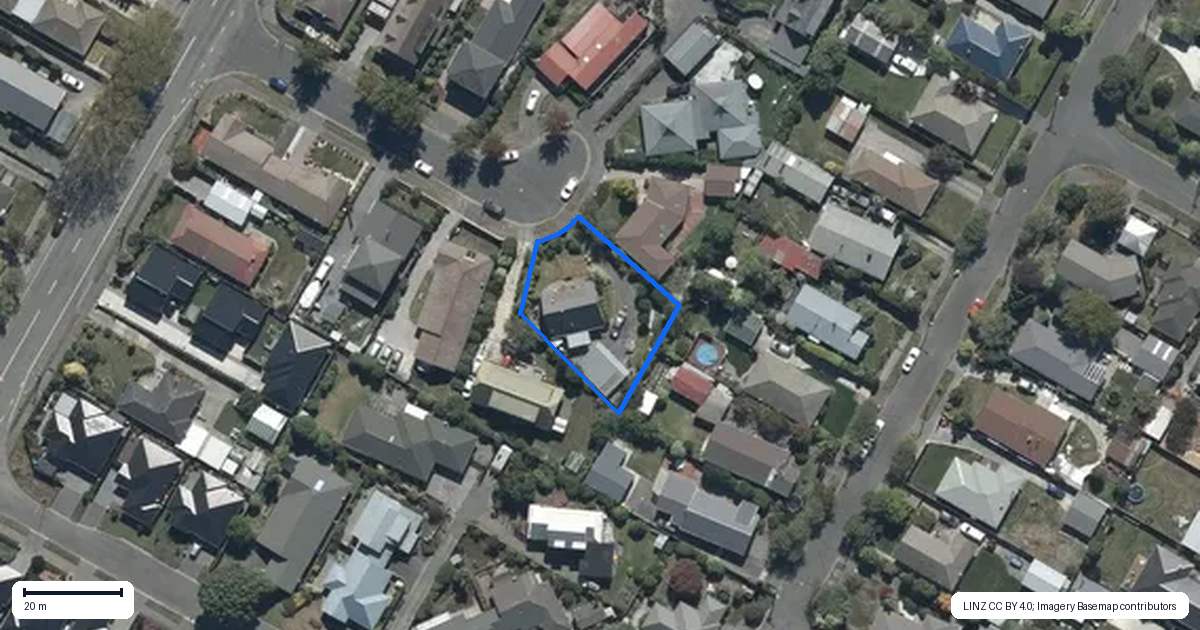 Property context map for 10 Goya Place, Bishopdale, Christchurch