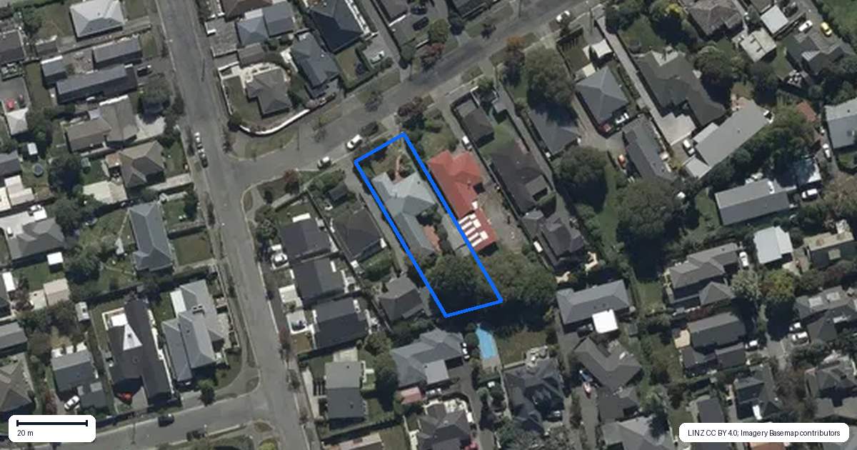 Property context map for 33 Galway Avenue, Bryndwr, Christchurch