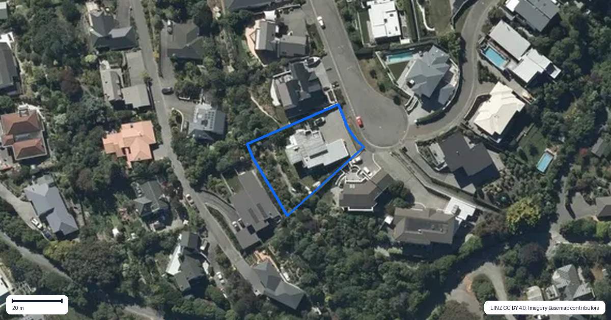 Property context map for 62 Bengal Drive, Cashmere, Christchurch