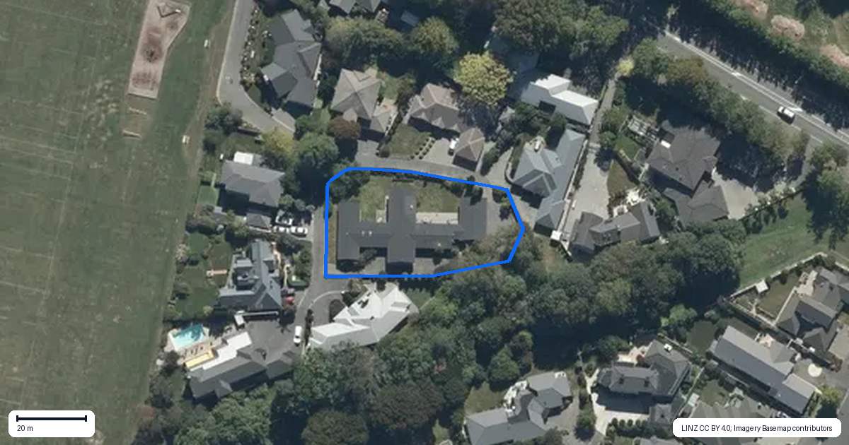 Property context map for 6 Kilmuir Lane, Harewood, Christchurch