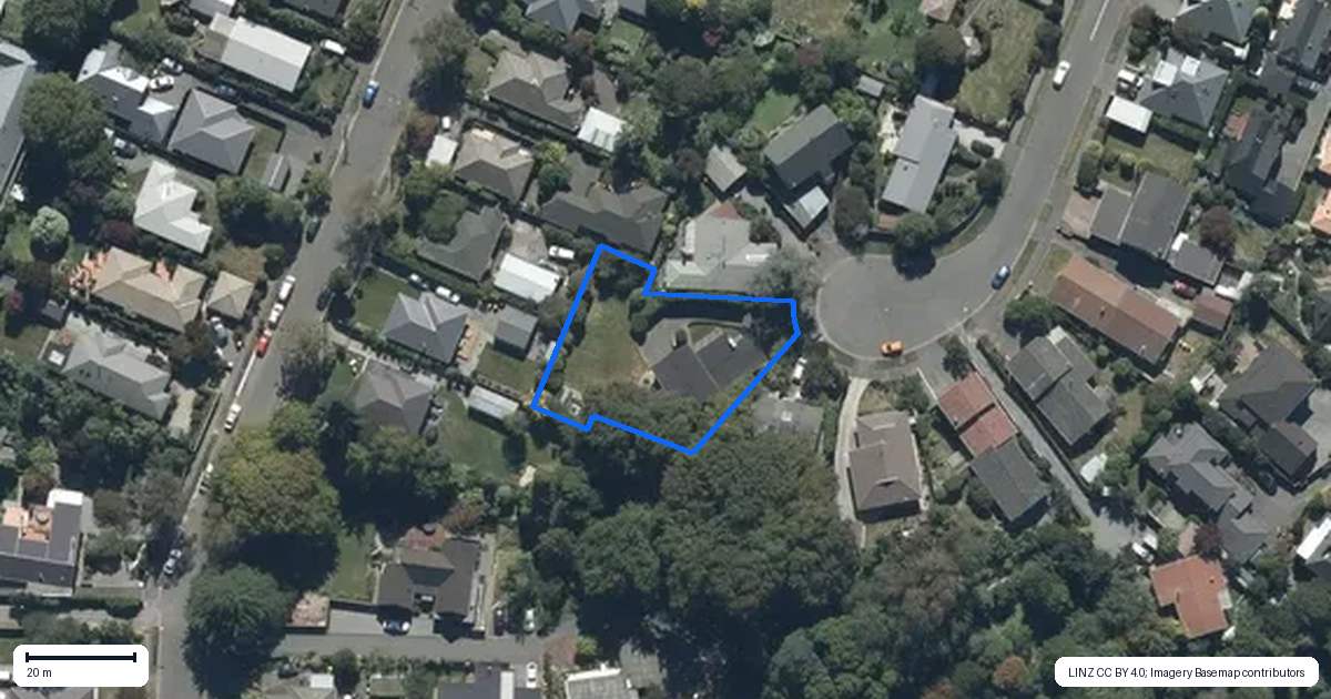 Property context map for 10 Archdall Place, Avonhead, Christchurch